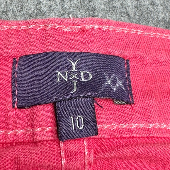 NYDJ Clarissa Ankle Jeans Size 10 Pink Lift Tuck Technology Womens Denim - Picture 5 of 13
